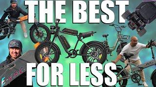 My SIX FAVOURITE Electric Bikes & Three Fantastic Eboards