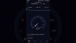 Speedtest Indihome Telkom Speed 20Mbps