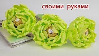 How EASY to make FLOWERS FROM CANDY Step-by-step master DIY Buket7ruTV class