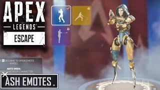 *NEW* Ash Emotes Season 11 | Apex Legends