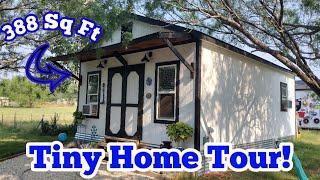 Updated TINY Home Tour! How we live almost DEBT FREE!