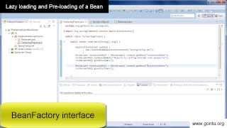 Spring Tutorial 11 - Lazy loading and Pre-loading of a Bean