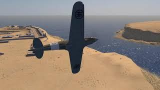 IL-2 Desert Wings | Macchi C.202 Folgore Series VII Vs Dewoitine D.520 Trop | Flight over Bardia