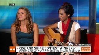 "Morning Express with Robin Meade" song contest WINNERS!!!