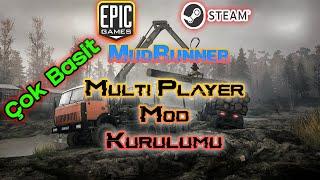 MudRunner Steam Ve Epic Games Multi Player  Mod Kurulumu