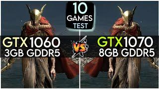 GTX 1060 (3GB) vs GTX 1070 | 10 Games Test In 2023 | How Big The Real Difference  ?