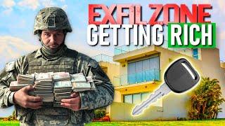 Getting RICH And Hitting KEYS In Contractors ExfilZone!