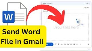 How to Send MS Word file in Gmail