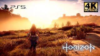 Horizon Zero Dawn (PS5) Cinematic 4K 60FPS HDR Ultra HD Gameplay