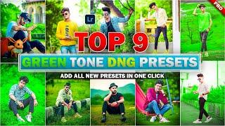 Top 9 Green Tone DNG Presets | Lightroom Mobile Presets, Adobe Lightroom DNG Presets New