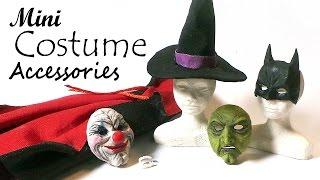 Doll & Miniature Halloween Costume Accessories - Polymer Clay/Fabric