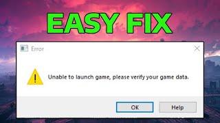 Fix GTA V Unable To Launch Game, Please Verify Game Data Error - Epic Games Launcher | How To