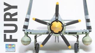 Trumpeter 1:48 Hawker Sea Fury | Full Build | HD