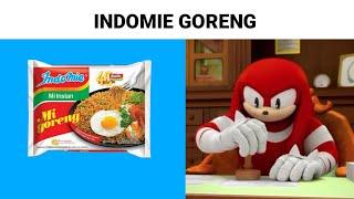 ketika makan makan mie (approved knuckles meme)