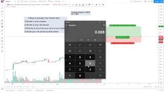 Trading Bitcoin: 4 Steps to Calculate Your Position Size - Risk Management EXPLAINED