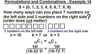 Probability & Statistics (49 of 62) Permutations and Combinations - Example 14