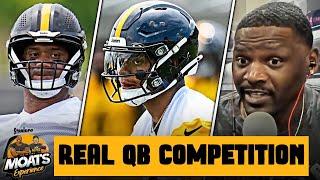 The Pittsburgh Steelers Russell Wilson Vs Justin Fields Quarterback Competition Is Real