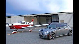 Weekend Toys - Piper Warrior and Mini Cooper S