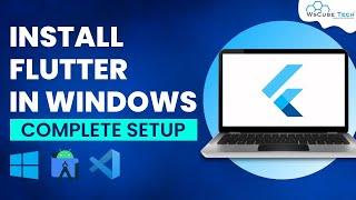 How to Install Flutter in Windows? - Flutter Installation Tutorial