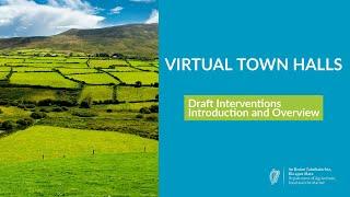 Watch back Ireland's CAP town hall on draft interventions for the #CAP Strategic Plan 2023-2027