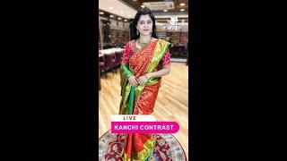 Kanchi Contrast Sarees  | Brand Mandir Sarees LIVE @brideessentials