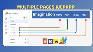 How to Build a Dynamic Web App with Google Apps Script | Navigation & Multiple Pages Tutorial