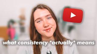 the SECRET to being consistent on youtube so you can grow faster