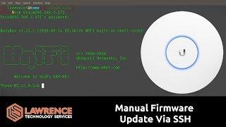 How to Manually Update UniFI Access Point Firmware via SSH