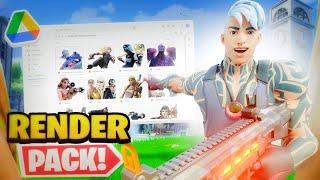 Free Google Drive Fortnite Render Pack! -  #XenRC Triple