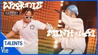 Minh Lai feat. WXRDIE phá đảo sân khấu với Tốt Gỗ Hay Nước Sơn cực cháy | Rap Việt Live Stage