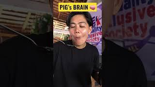 #food PIG’s BRAIN! #bisayavlogger #lifeisbeautiful