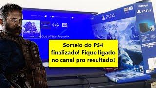 SORTEIO DO PS4 FINALIZADO, FIQUEM LIGADOS NO CANAL NOS PROXIMOS DIAS PRO RESULTADO