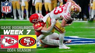 KC Chiefs vs. SF 49ers [WEEK 7] Game 3rd-QTR Highlights | NFL Highlights 2024