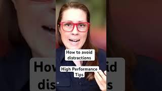 Say No to Distractions | High Performance Mindset Tips #highperformancemindset #athlete