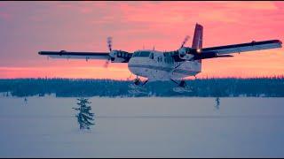 Air Tindi Twin Otter on skis