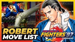 ROBERT GARCIA MOVE LIST - The King of Fighters '97 (KOF97)