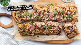 BBQ Chicken Flatbread Pizza | Here’s How to Stay on Track!