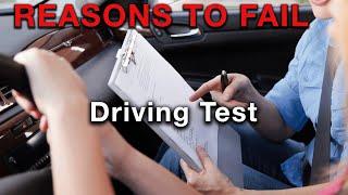 Top 10 Reasons for Failing a Driving Test - Avoid these in 2024