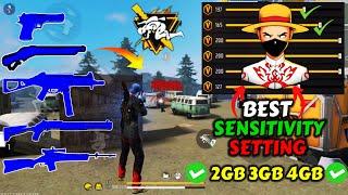 Free Fire Headshot setting 2024  Best Sensitivity Settings ️| Sensitivity + Hud Settings Free Fire