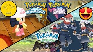 Open World Pokémon Game FINALLY?! - Pokémon Legends Arceus & Pokémon Diamond/Pearl Remakes