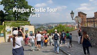 Prague Castle Tour 1: The Largest Ancient Castle In The World! Part 1 (4K)