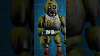 FNAF AR | FNAF Over The Years #fnaf #fnafedit