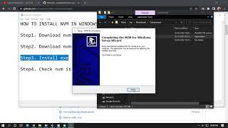 How to Install and Uninstall NVM in Windows