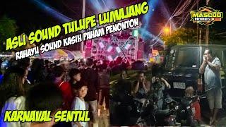 RAHAYU SOUND ASLI‼️ TUNJUKAN TARING DI KARNAVAL SENTUL LUMAJANG