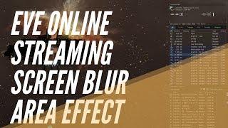 OBS and EVE ONLINE - Add a blur effect on areas specific areas of your scene