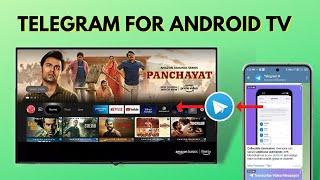 Simple way to use Telegram on Android TV #telegram #androidtv #mitv