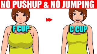 Drop Bra Size with this workout (No Pushups & Jumping)