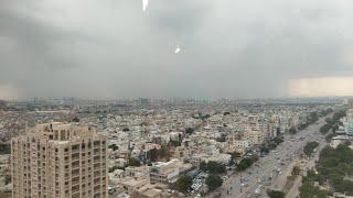 Before Rain Weather Clip Karachi Tariq Road | #shorts #youtubeshorts @KarachiKiDuniya