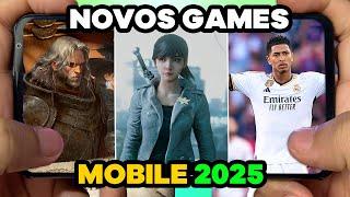 SAIU NOVOS JOGOS INCRIVEIS PARA ANDROID 2025