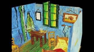 La camera di Vincent van Gogh ad Arles - Elaborazione grafica di Dario Ceccarelli